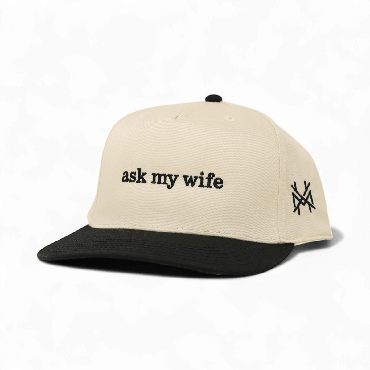 Ask My Wife Snapback Hat