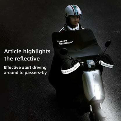 Winter Leg Cover Handlebar Muff for Electric Scooter Motorcycle