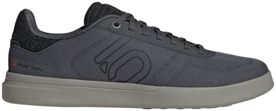 Five Ten Sleuth DLX Canvas Flat Shoes - Men's Gray Six/Core BLK/Olive Strata 6.5