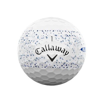 Callaway Supersoft Splatter 360 Blue 2025 Golf Balls