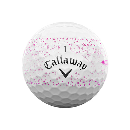 Callaway Supersoft Splatter 360 Pink 2025 Golf Balls