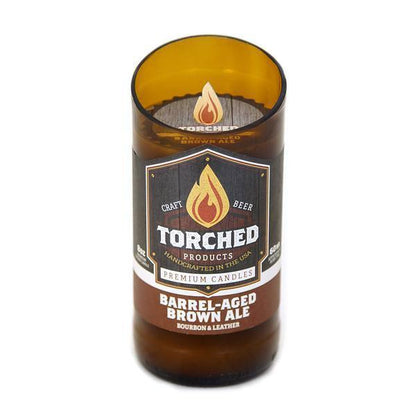 Barrel-Aged Brown Ale Beer Candle