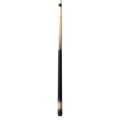 Players Natural Maple & Blue Stone Cue with Black Linen Wrap - 19oz