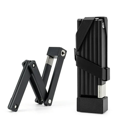 Mini Folding Bike Lock with Mount Bracket