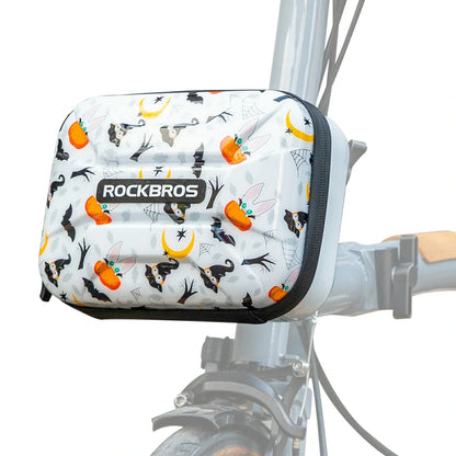 Bicycle Handlebar Bag Waterproof Hard Shell for Folding Bike