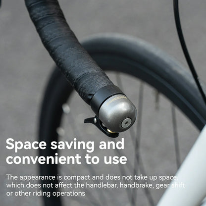 Bicycle Handlebar End Plug Bell 80dB Copper Alloy