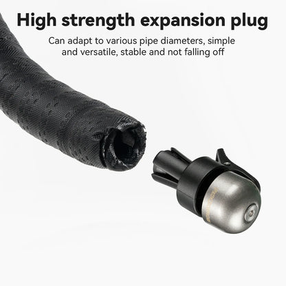 Bicycle Handlebar End Plug Bell 80dB Copper Alloy
