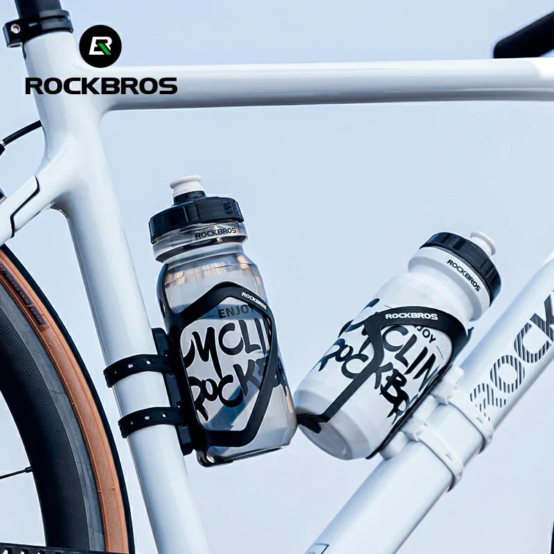 Bike Bottle Cage Adapter Converter with Silicone Strap