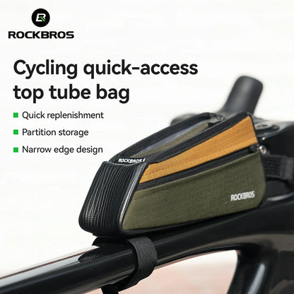 Quick Access Top Tube Bag 0.25L Bike Fuel Bag