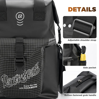 Bike Handlebar Bag for Folding Bike 18L