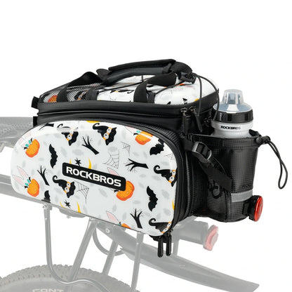 Bike Pannier Bag Double Side Storage with Rain Cover 17L-35L