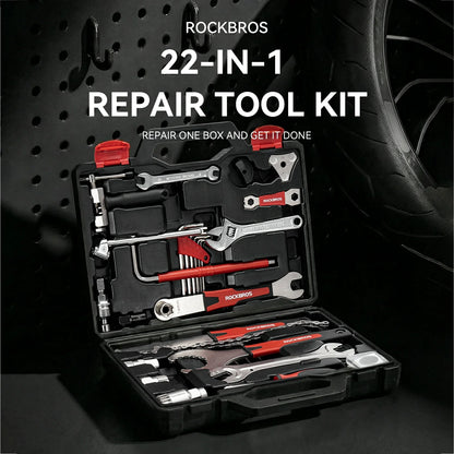 22-IN-1 Bike Repair Tool Kit for Mountain/Road Bike