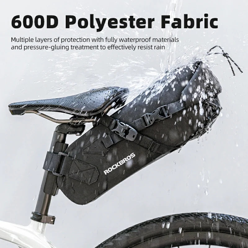 Bike Saddle Bag Waterproof 3L Bikepacking Bag