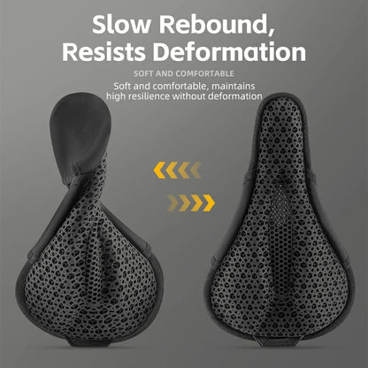 Bike Seat Cover 3D Printed Shock Absorption Cushion Pad