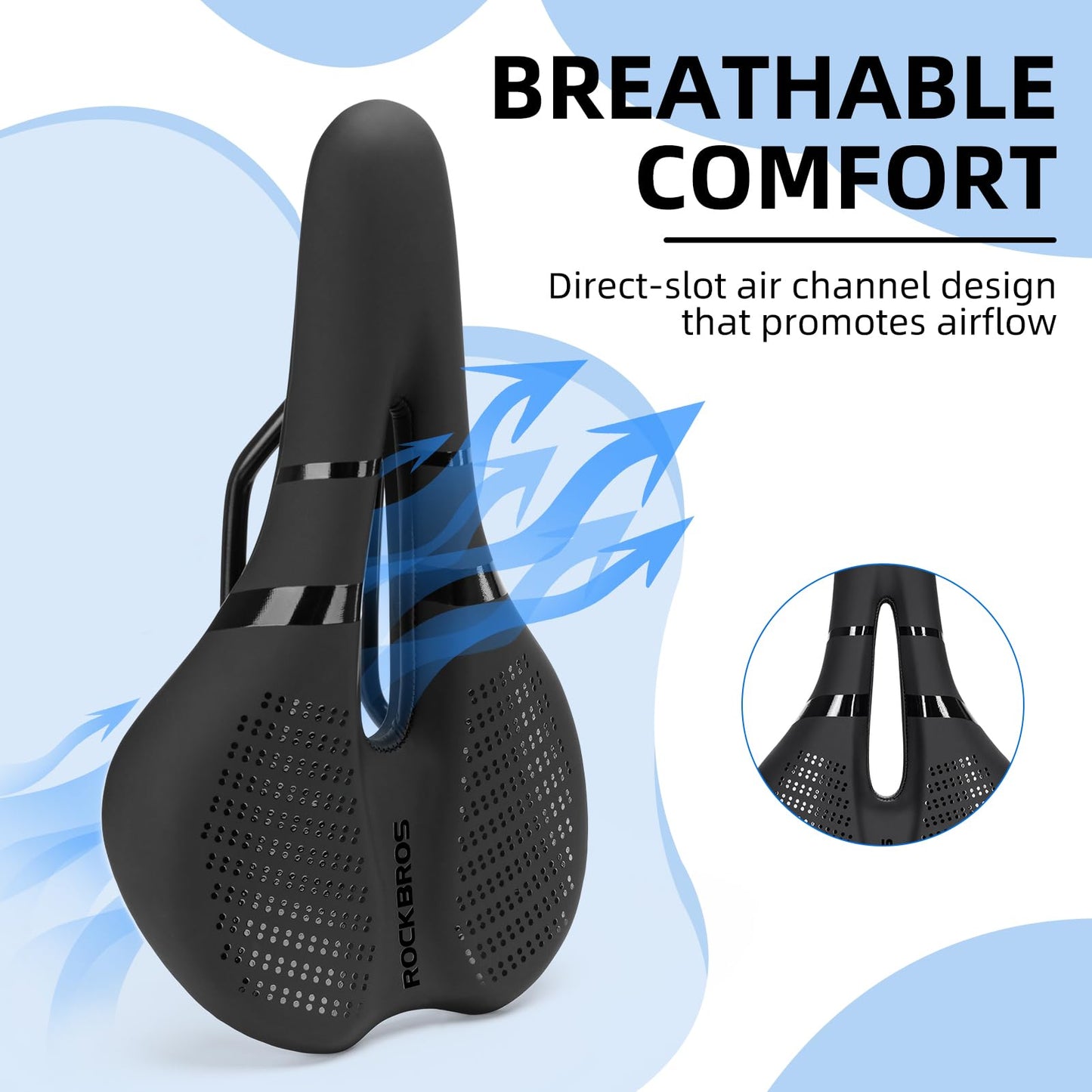 Bike Seat Cushion Waterproof for City MTB Bikes