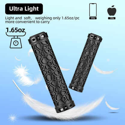 ROCKBROS Bike Handlebar Grips Double Lock-on Non-Slip Grips for MTB, BMX 22.2mm