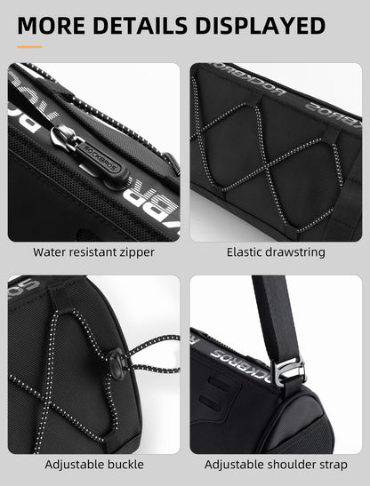 ROCKBROS 1.5L Bike Handlebar Bag - Reflective Front Handlebar Bag for MTB  Road Bikes