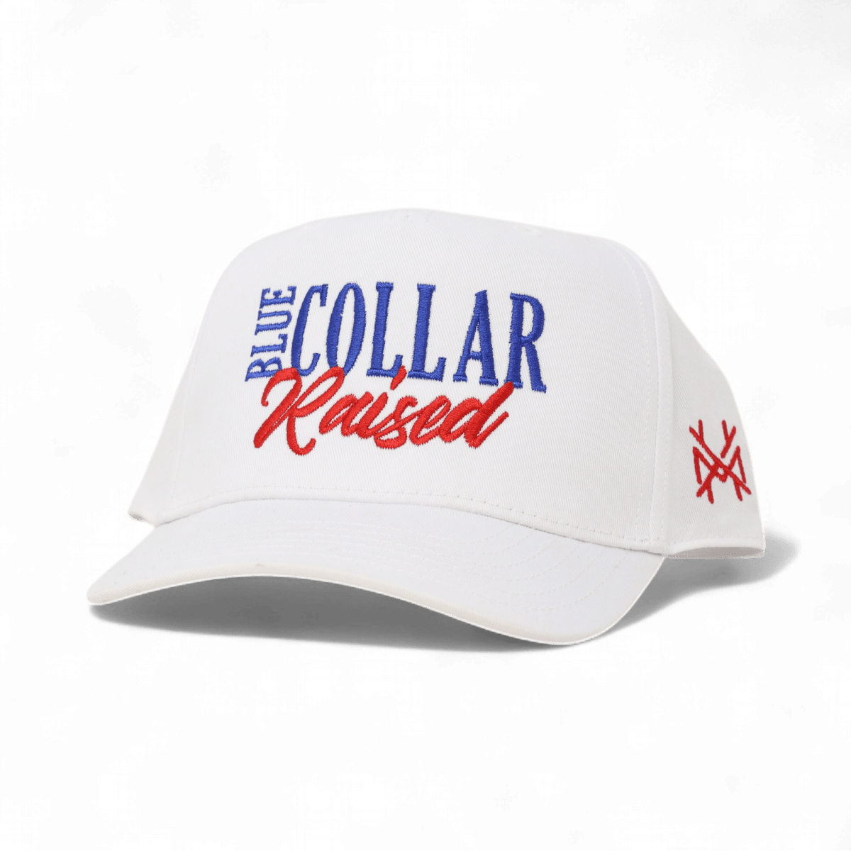 Blue Collar Raised Snapback Hat