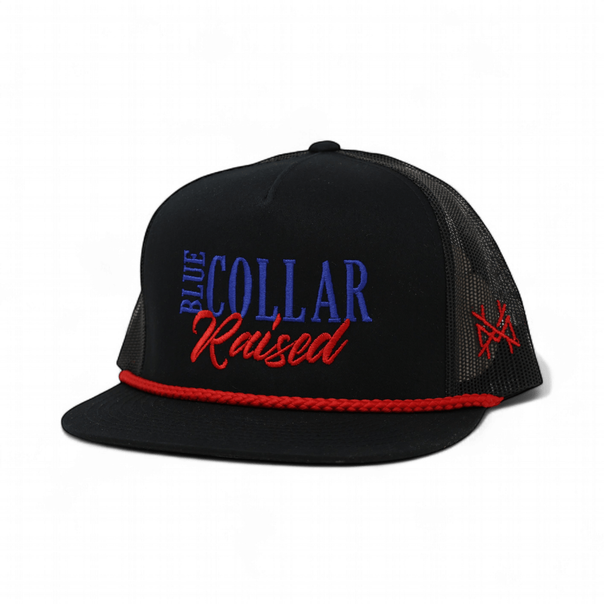 Blue Collar Raised Snapback Hat