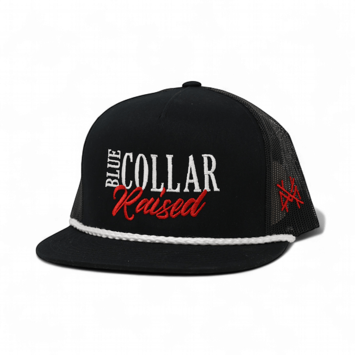 Blue Collar Raised Snapback Hat