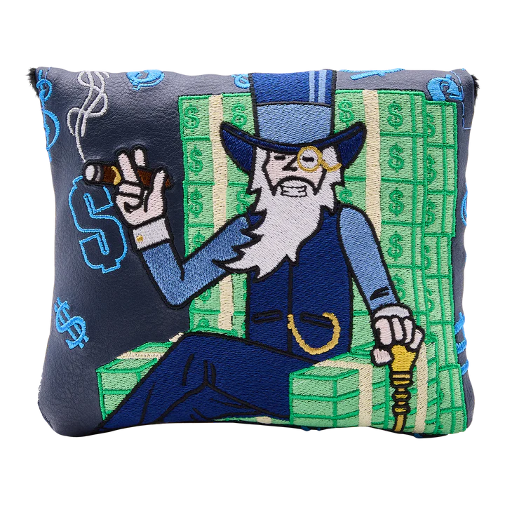Bettinardi 2024 Throne of Cash Gangster Wizard Mallet Putter Headcover