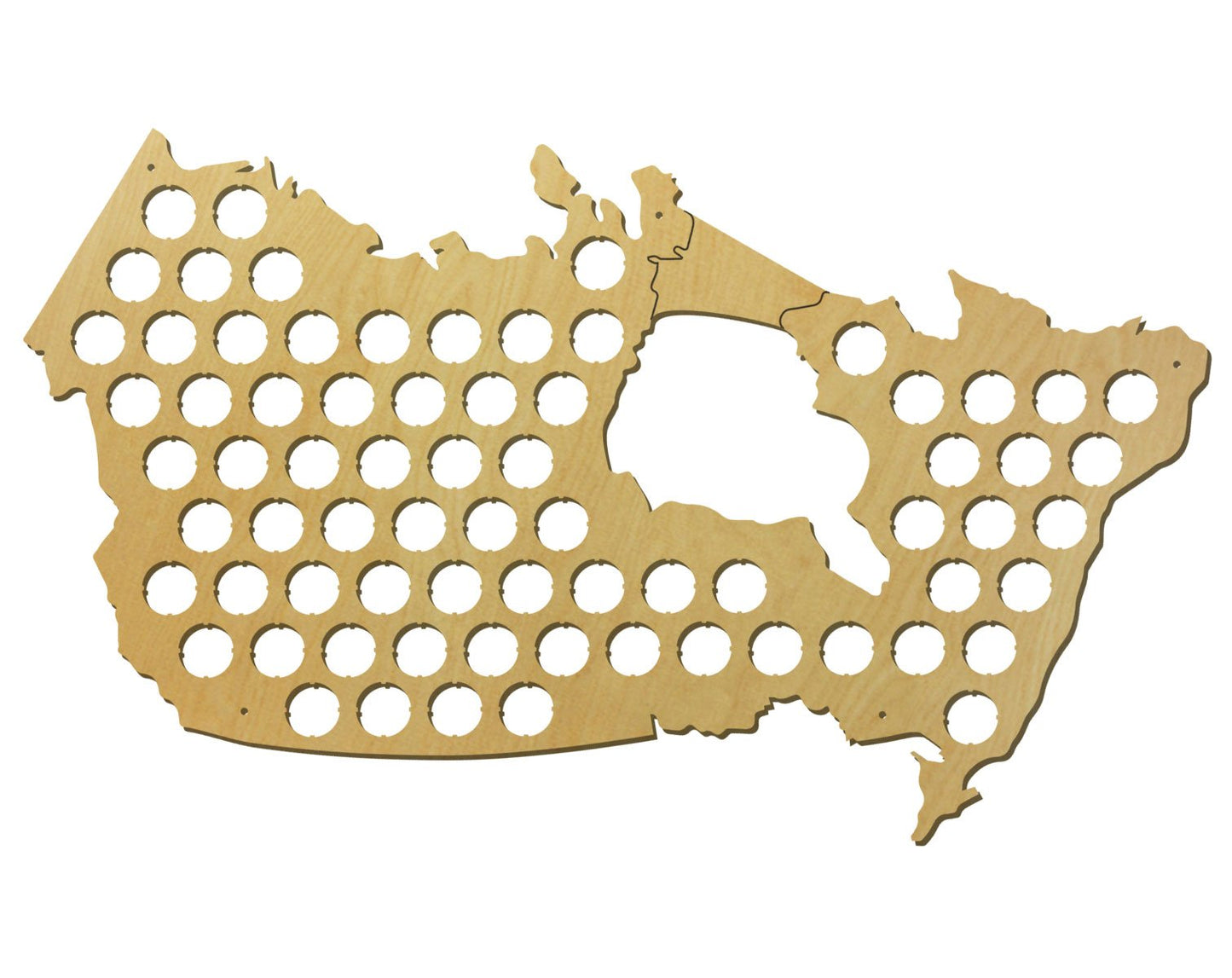 Canada Beer Cap Map