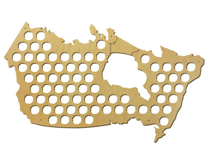 Canada Beer Cap Map