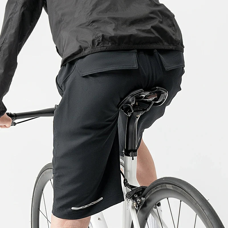 Men's 2-in-1 Casual Cycling Shorts with 3D Padded Liner