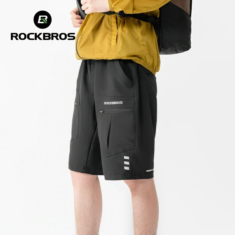 Men's 2-in-1 Casual Cycling Shorts with 3D Padded Liner