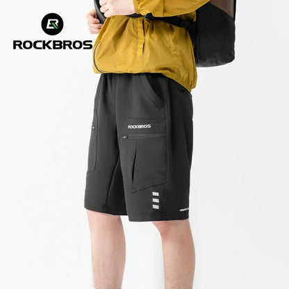 Men's 2-in-1 Casual Cycling Shorts with 3D Padded Liner