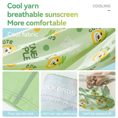 Kids Cooling Arm Sleeves Breathable Sun Protection