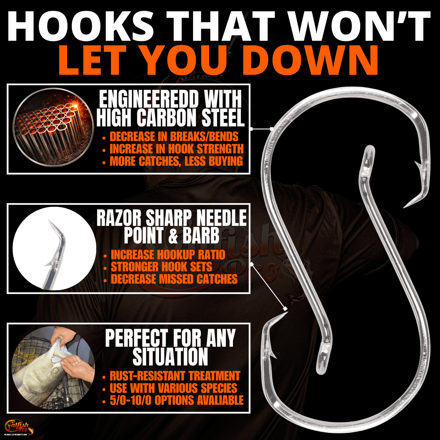 Double Offset Circle Hooks 5/0