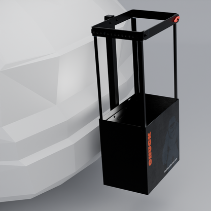 Chuck Bucket Hitch-Mounted Ski & Snowboard Carrier