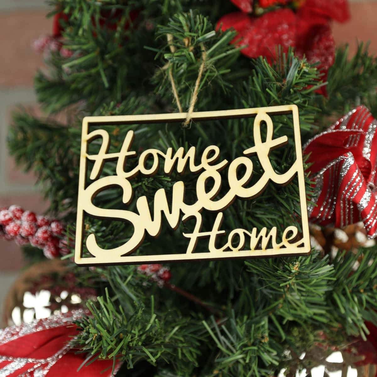 Colorado Home Sweet Home Ornaments