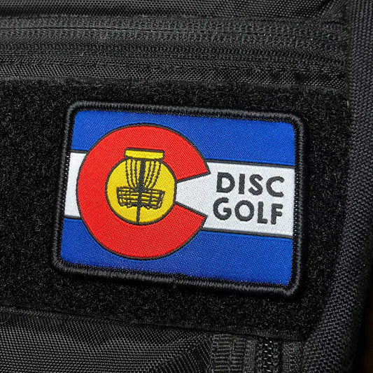 Colorado Disc Golf Patch - Hook And Loop