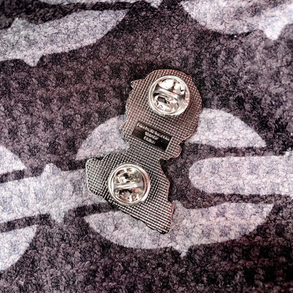 Ezra Aderhold Pin - Metal Backer