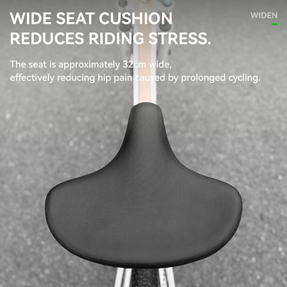 Comfort Bike Seat Cushion Extra Wide and Thick