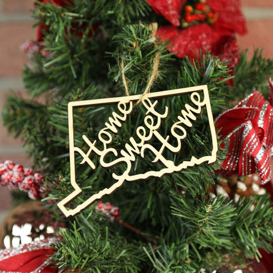 Connecticut Home Sweet Home Ornaments