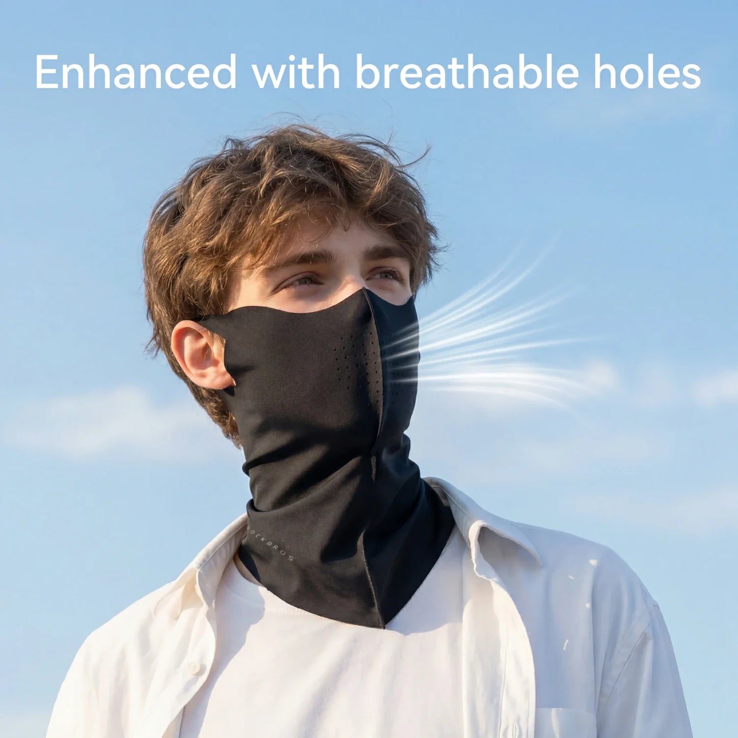 Cooling Face Mask Neck Gaiter for Cycling & Outdoor