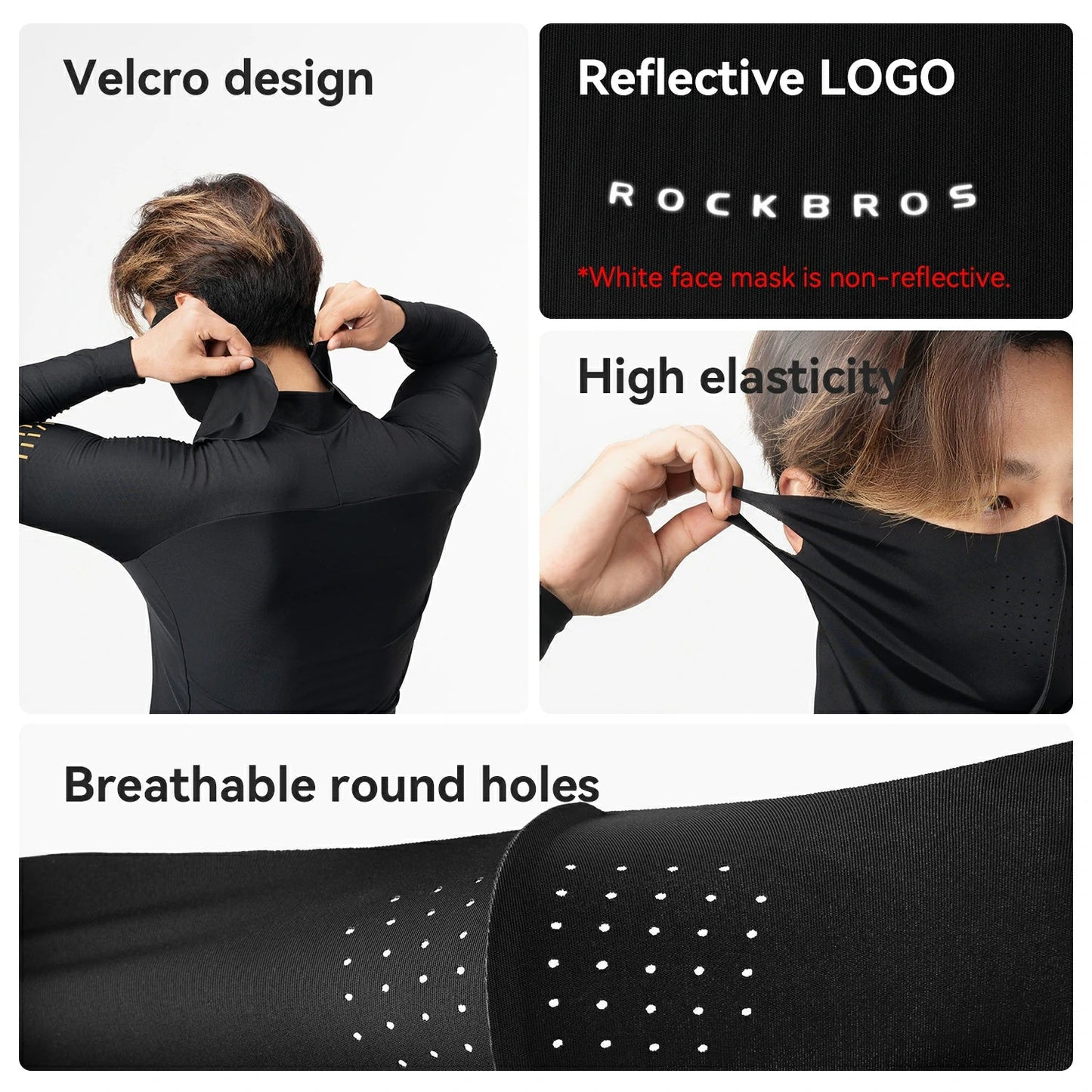 Cooling Face Mask Neck Gaiter for Cycling & Outdoor