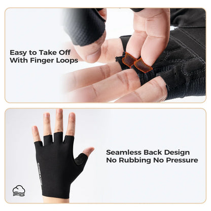 Cycling Gloves Half Finger SBR Padded