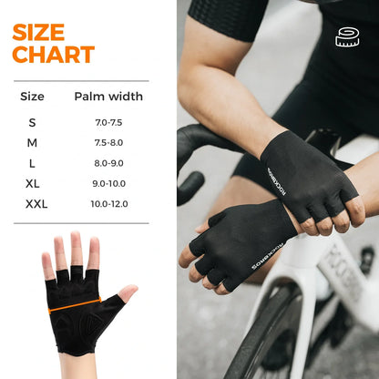 Cycling Gloves Half Finger SBR Padded