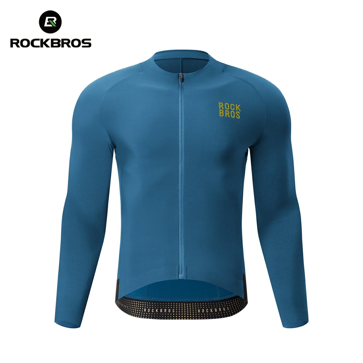 Men's Thermal Cycling Jersey for 43–64°F | Fleece Lined | Diamond