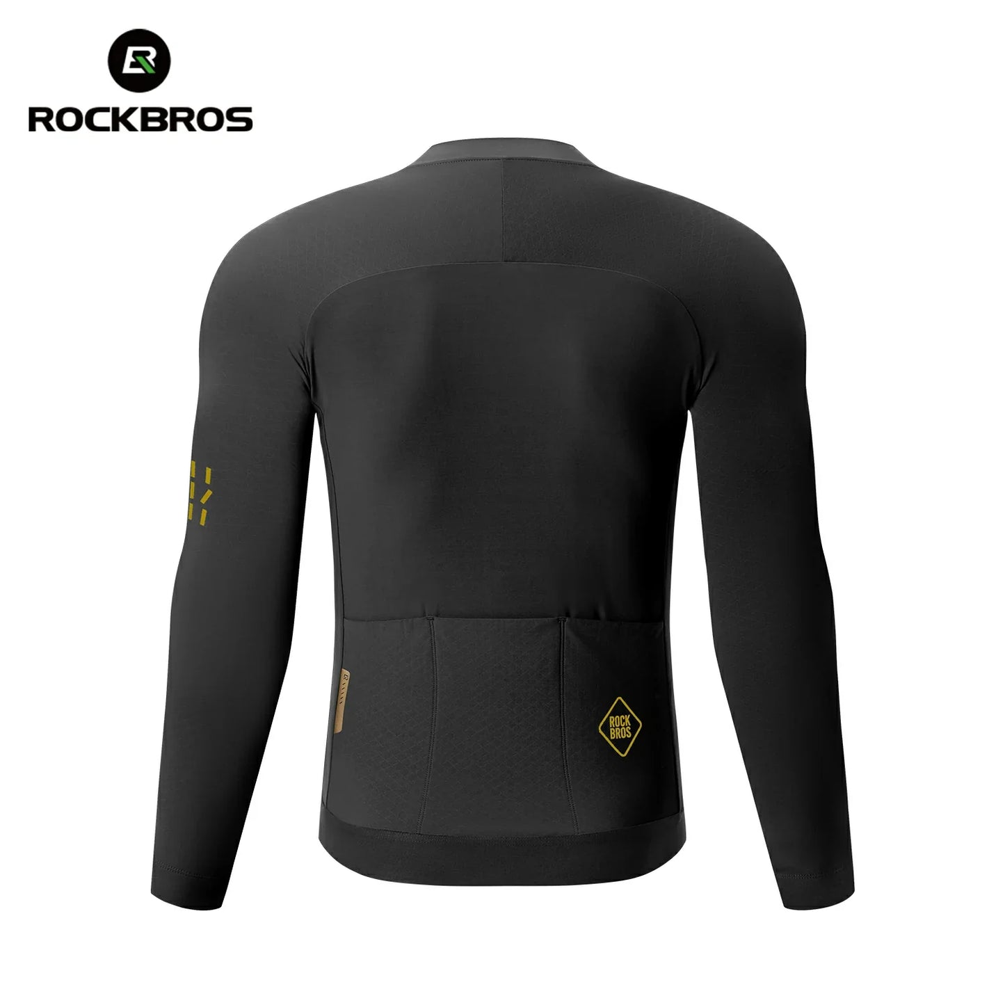 Men's Thermal Cycling Jersey for 43–64°F | Fleece Lined | Diamond