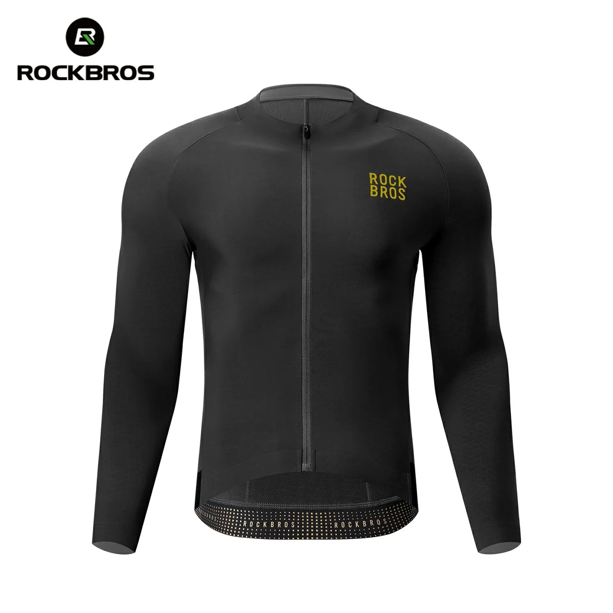 Men's Thermal Cycling Jersey for 43–64°F | Fleece Lined | Diamond