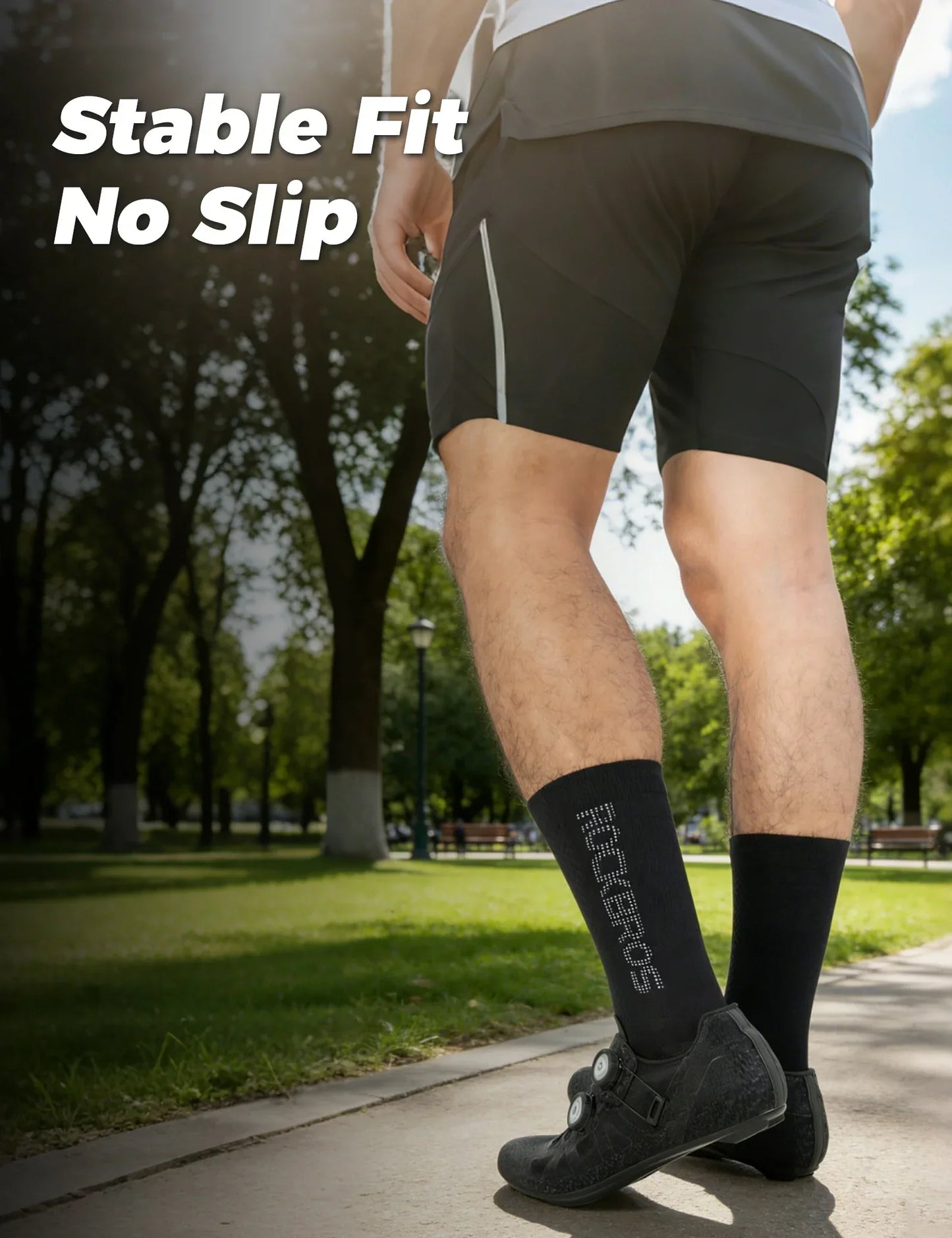 Cycling Socks for Men & Women Breathable Sweat-Wicking