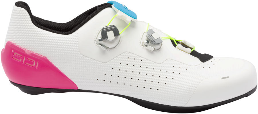 SIDI Genius X WYVE Road Shoes - Men's White Fluo 44.5