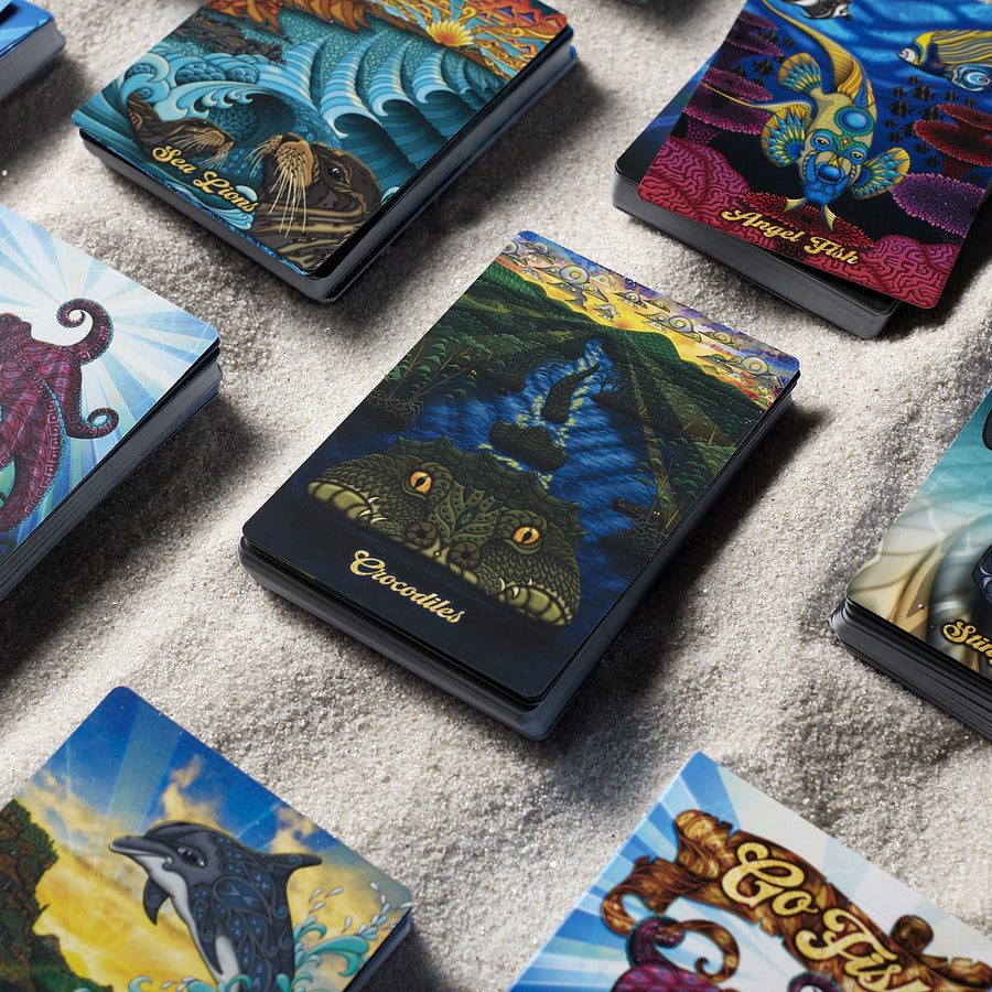 Go Fish Card Game - Phil Lewis Art