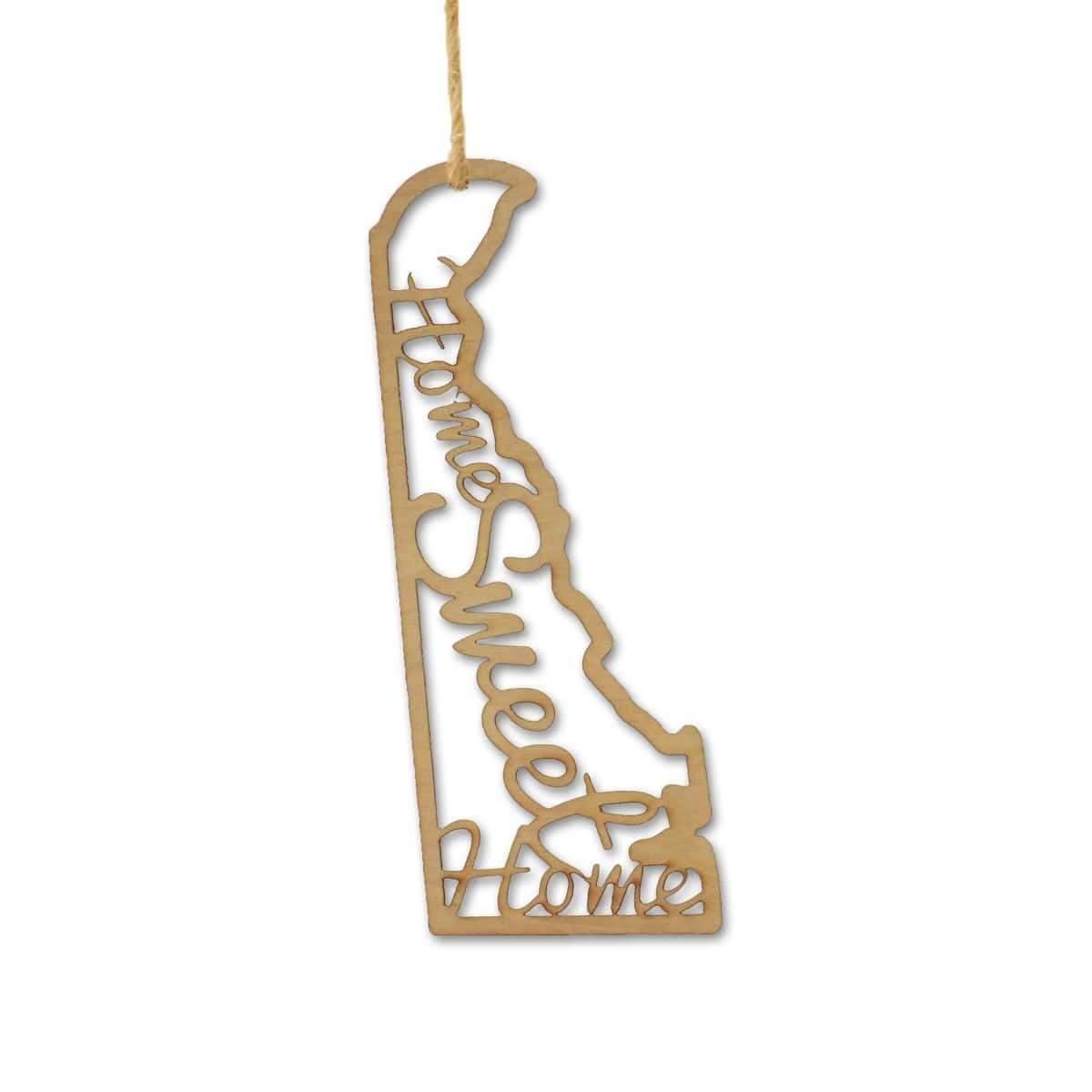 Delaware Home Sweet Home Ornaments