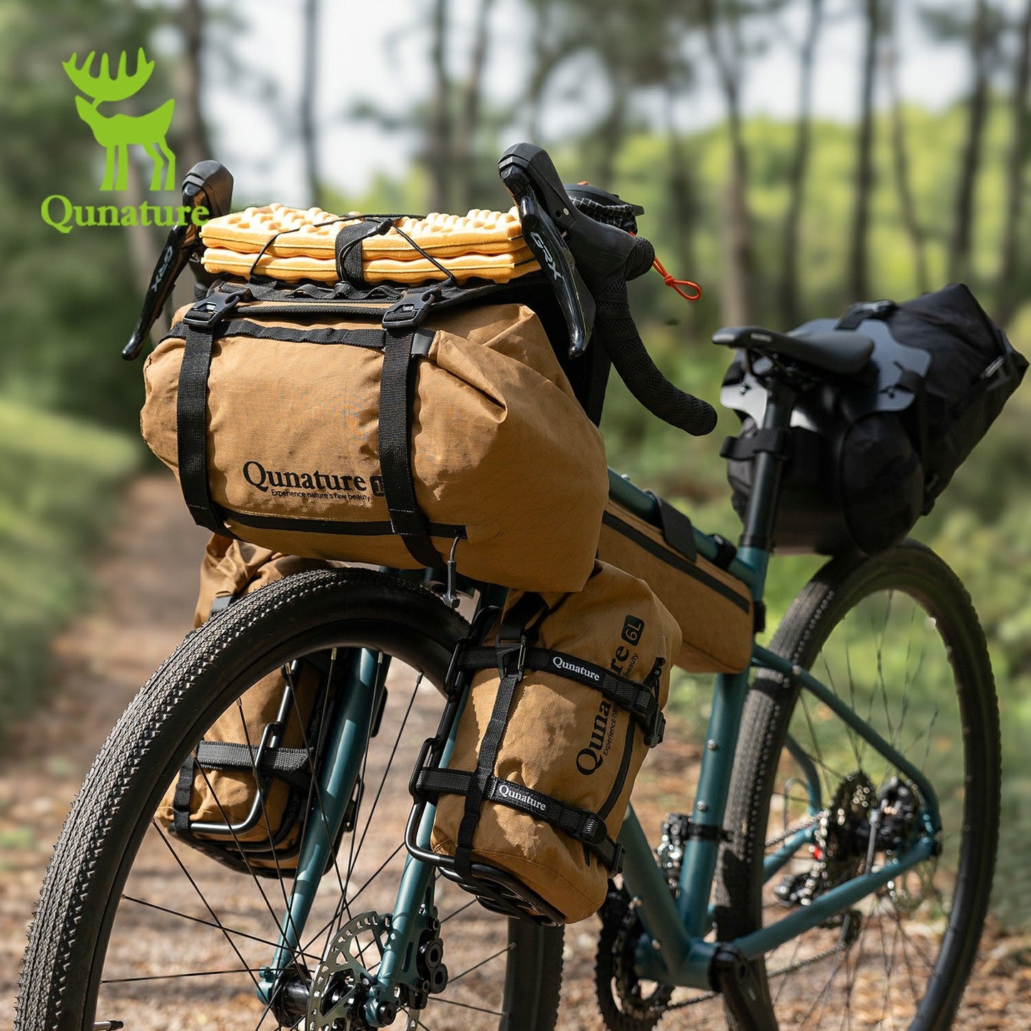 Qunature Bikepacking Bicycle Frame Bag
